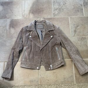 blank nyc suede jacket xs